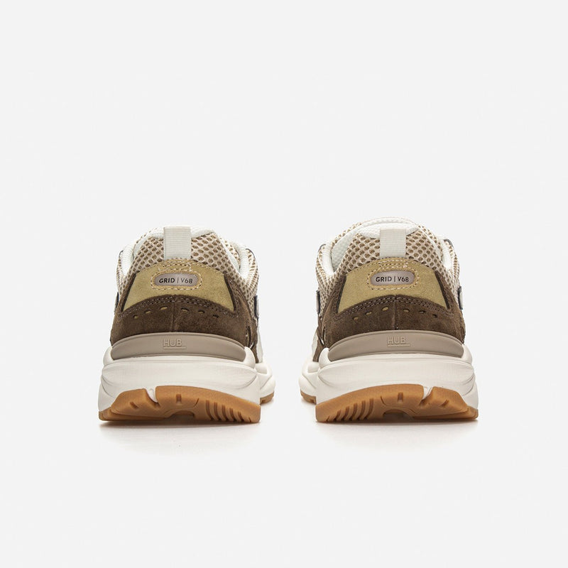 HUB Grid | Olivestone/Off White/Dark Olive | Men