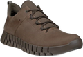 Quarter turn view Men's ECCO Footwear style name Gruuv Gore-Tex U-Bell in color DARK CLAY. Sku: 525224-02559