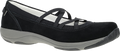 Quarter turn view Women's Dansko Footwear style name Harper in color BLACK SD. Sku: 4857020202