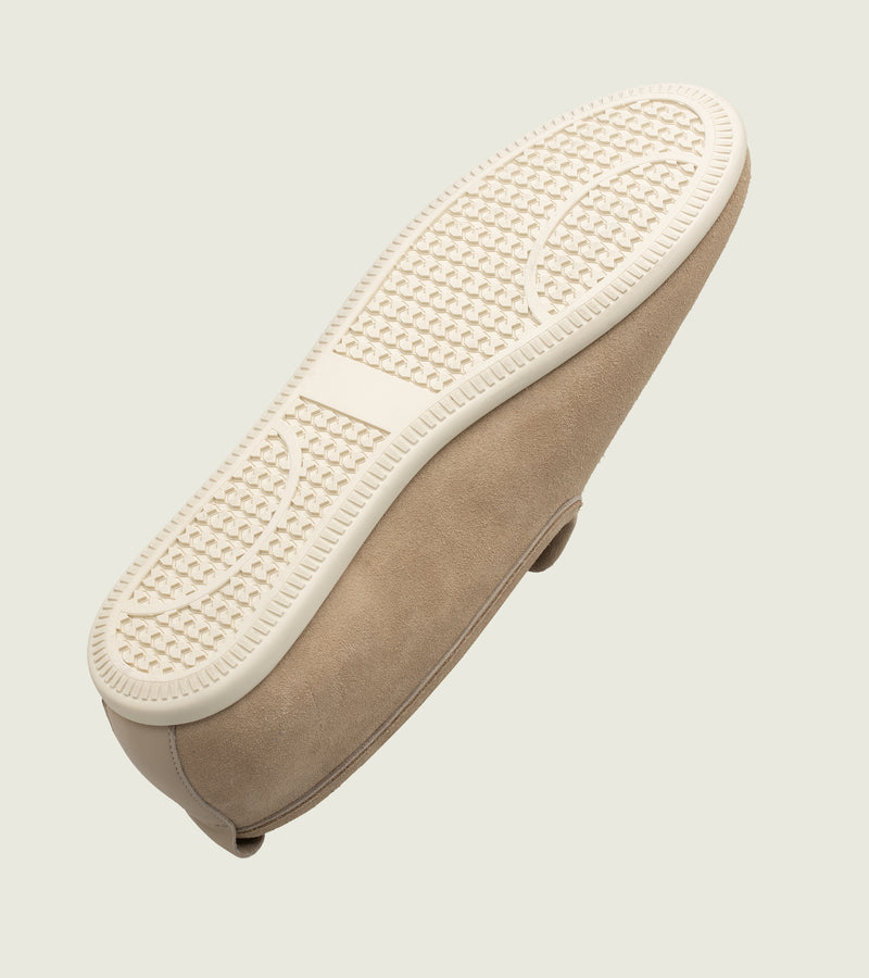 Beige Suede