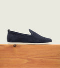 Navy Suede