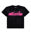 Hellstar 'Classic Logo' Black & Pink Tee