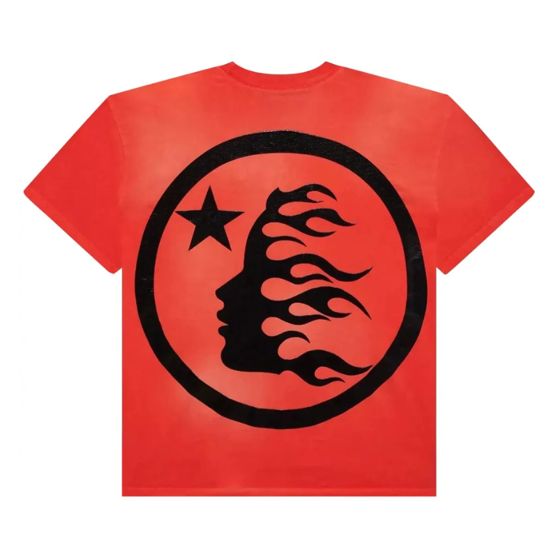 Hellstar 'Sports Core Logo' Black & Red Tee