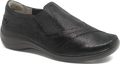 Quarter turn view Women's Ziera Footwear style name Java Xf in color BLK LIZ. Sku: ZR10032AEYCH