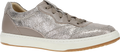 Quarter turn view Women's Dansko Footwear style name Josey in color TAUPE MET. Sku: 10102150300