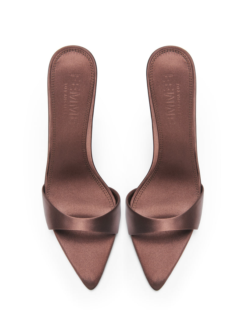 Kaia 100 Slipper - Coco Satin