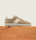 Sand Suede with Leather