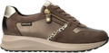 Quarter turn view Women's Mephiso Footwear style name Kim in color ICE BROWN. Sku: KIM1220T