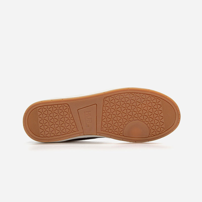 HUB Kingston | Dark Brown/Off White | Men