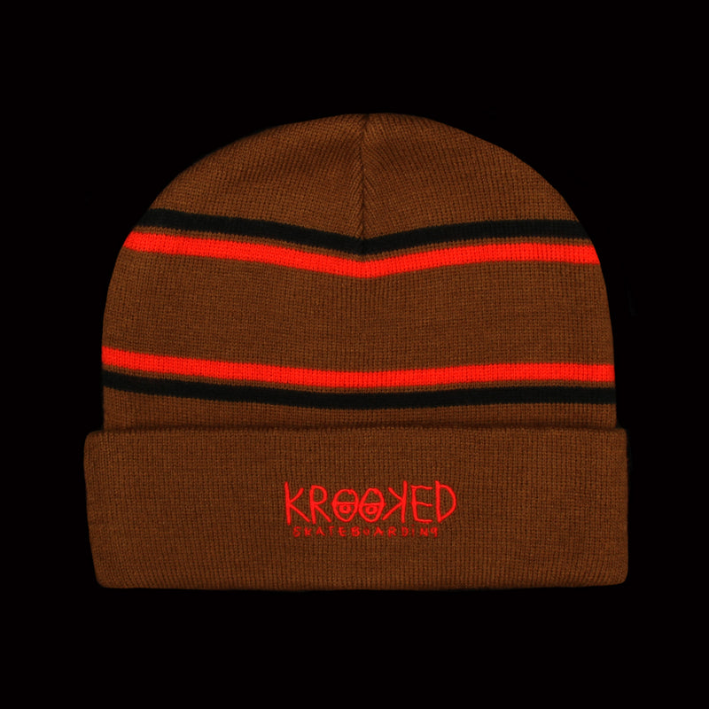 Krooked Eyes Cuff Beanie