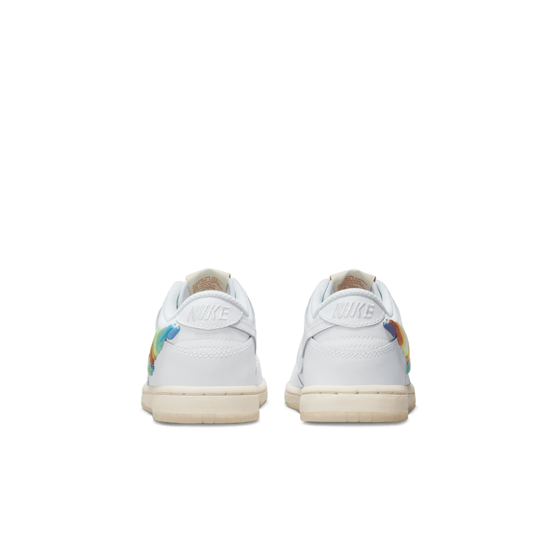 Little Kids' Nike Dunk Low SE "Rainbow Swoosh"