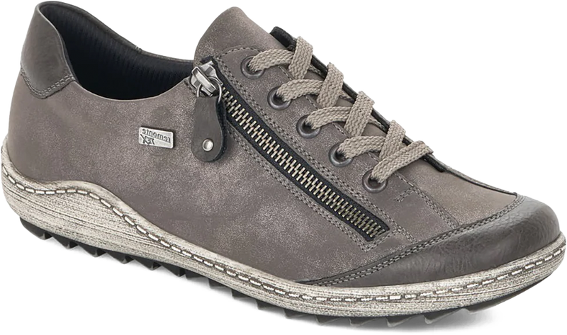 Women's Remonte Liv 02 Lace in Fumo. Sku: R1402-44