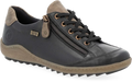Women's Remonte Liv 02 Lace in Schwarz/ Brown. Sku: R1402-08