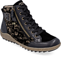 Women's Remonte Liv 41 Hi in Schwarz/ Schwarz/ Kupfer. Sku: R1441-03
