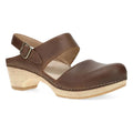 Women's Dansko Lucia in Tan Oiled Pull Up. Sku: 2218641400
