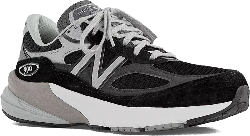 Men's New Balance Footwear in Black/ White. Sku: M990BK6-4E