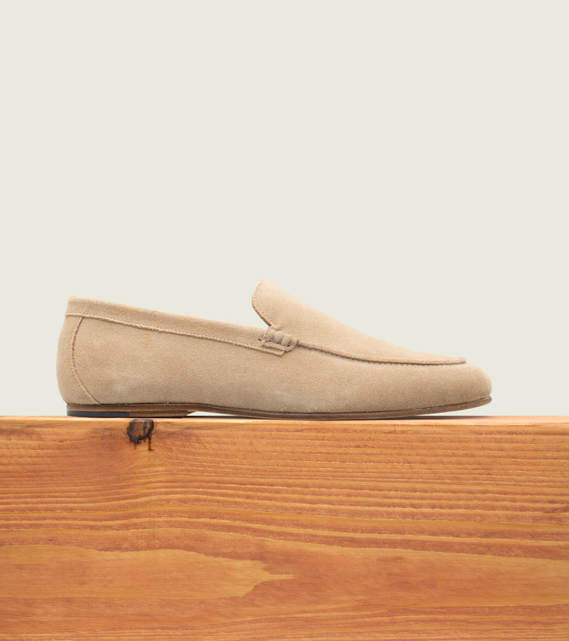 Beige Suede