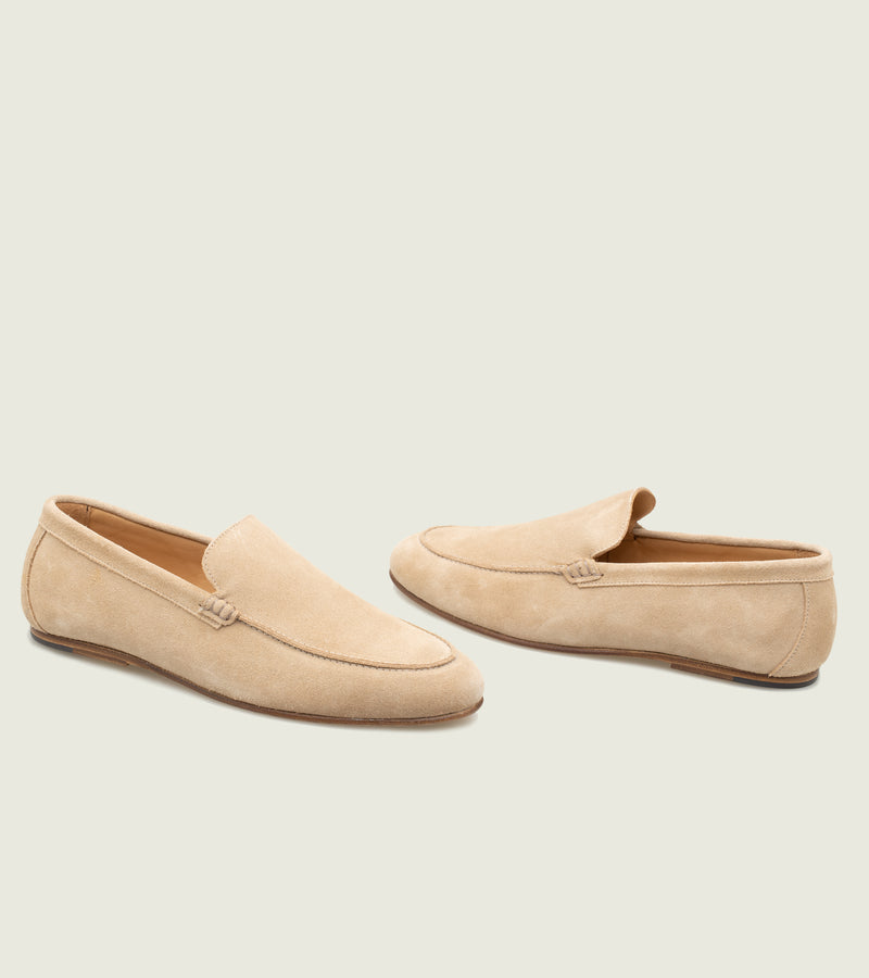 Beige Suede
