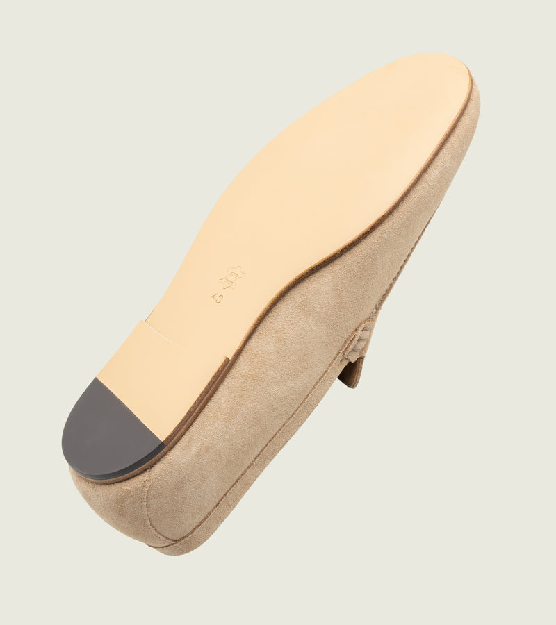 Beige Suede