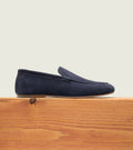 Navy Suede