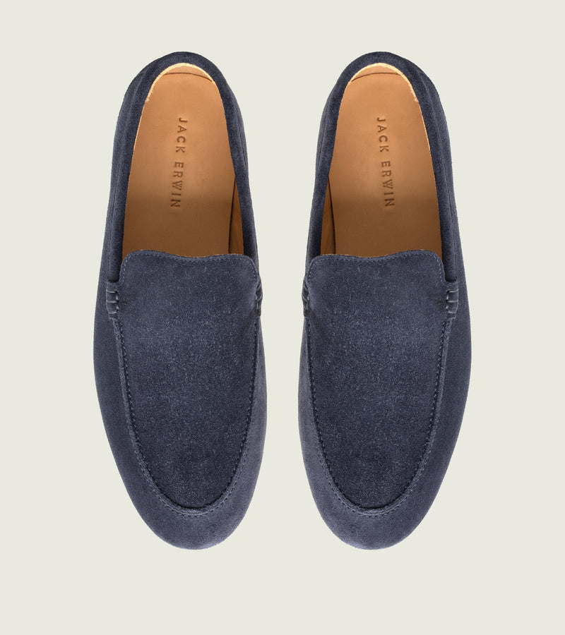 Navy Suede