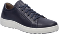 Quarter turn view Men's Josef Seibel Footwear style name Maddox 05 in color DARK BLUE. Sku: 29305-800505
