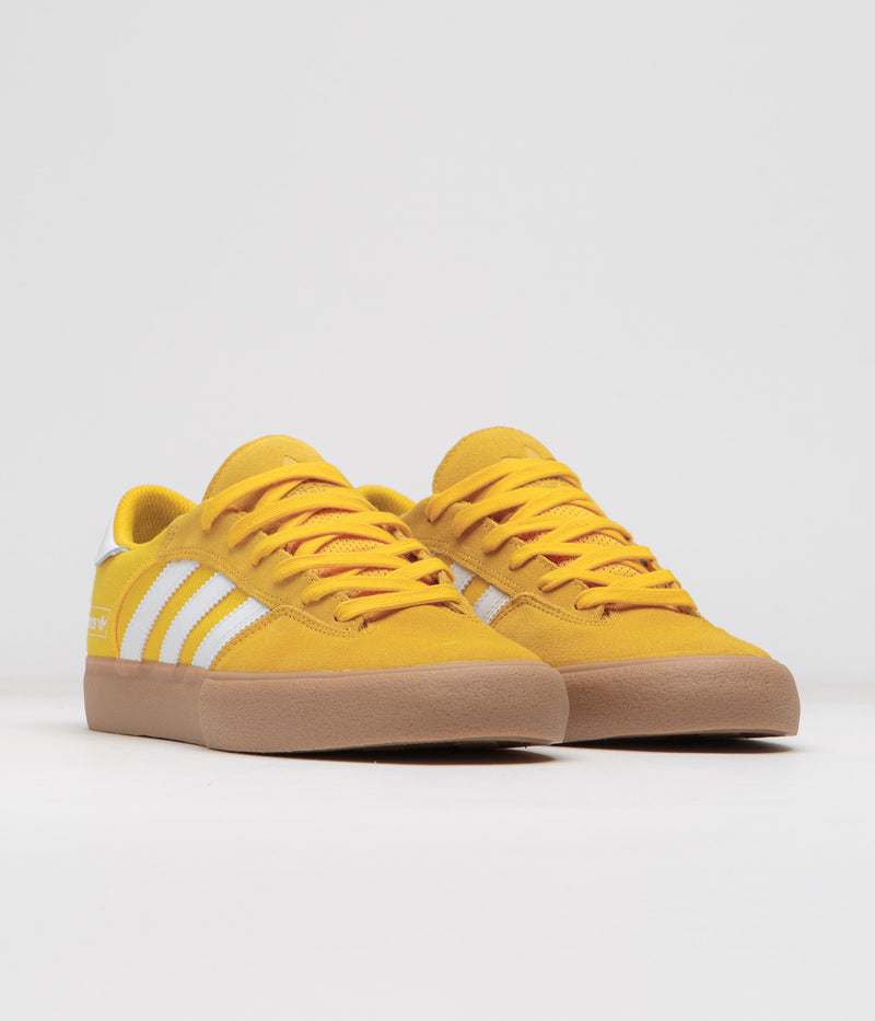 Adidas Matchbreak Super Shoes in Bold Gold and FTWR White / Gum4