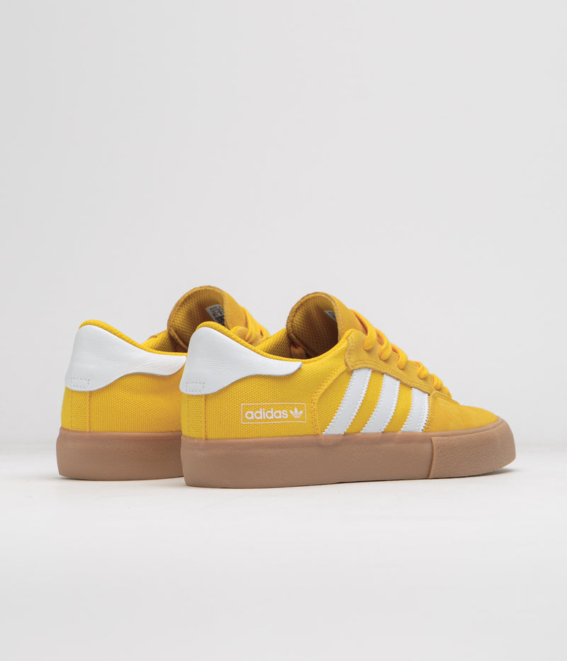 Adidas Matchbreak Super Shoes in Bold Gold and FTWR White / Gum4