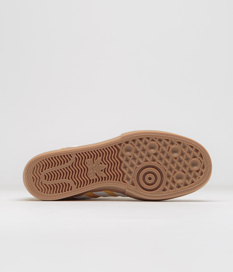 Adidas Matchbreak Super Shoes in Bold Gold and FTWR White / Gum4