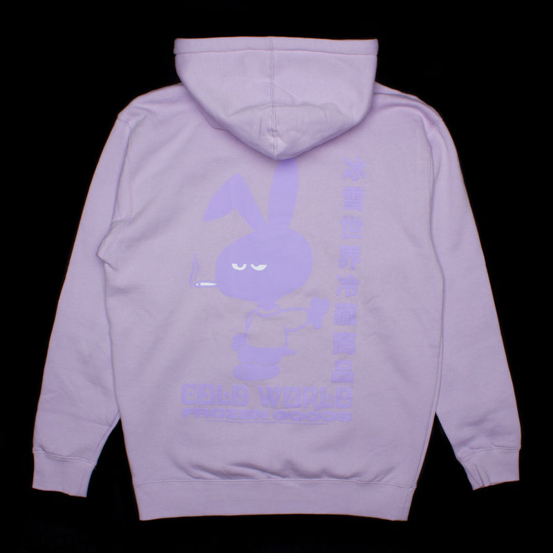 Cold World Frozen Goods Mean Bunny Hoodie