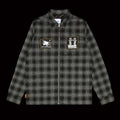 Melody Plaid Zip Overshirt