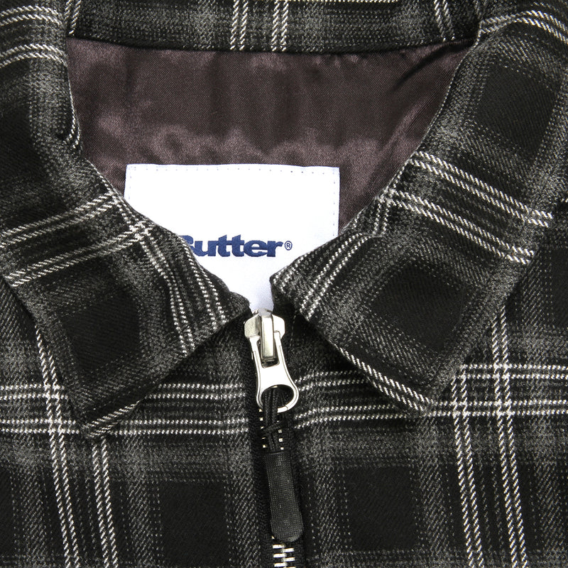 Melody Plaid Zip Overshirt
