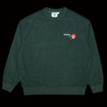Melting Logo Corduroy Crewneck