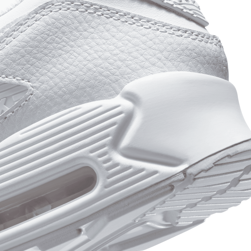 Men's Air Max 90 LTR "Leather Triple White"