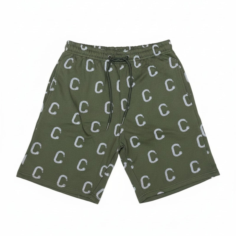 Men's Closet Inc A.O.P Shorts (Green)