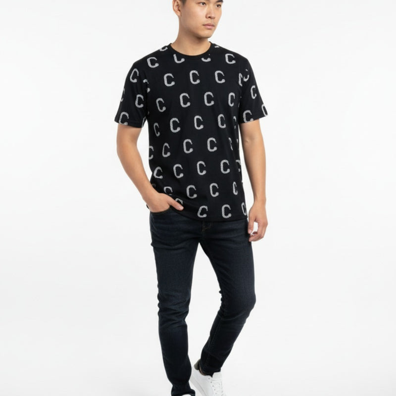 Men's Closet Inc A.O.P T-Shirt (Blk)