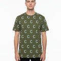 Men's Closet Inc A.O.P T-Shirt (Green)
