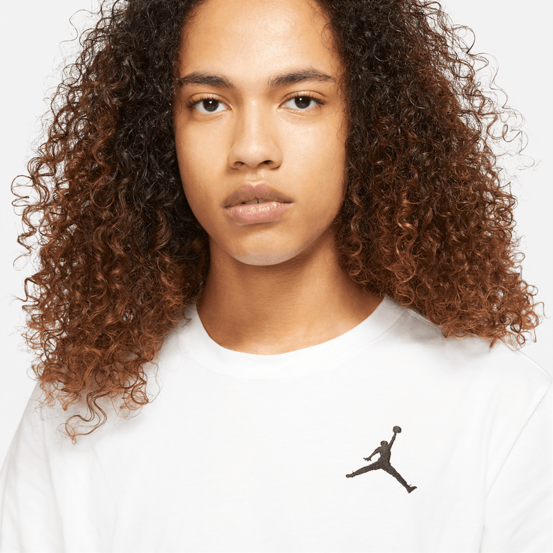Men's Jordan Jumpman Short-Sleeve T-Shirts "White Black"