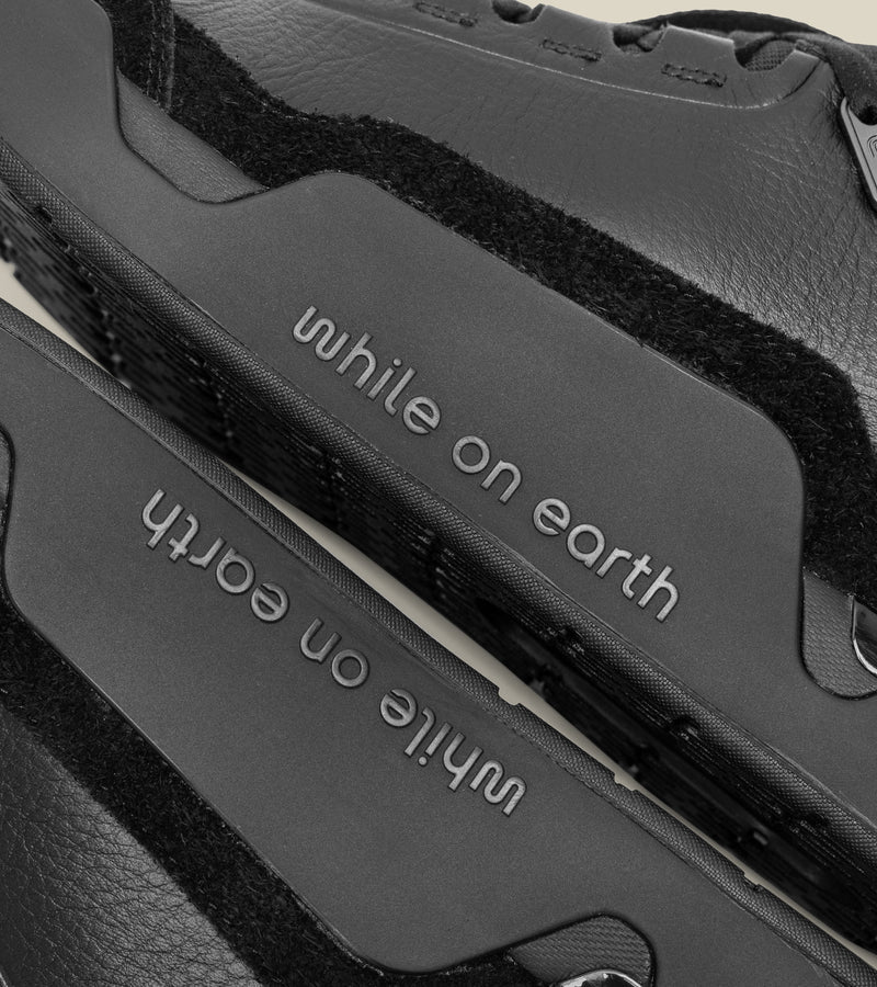 men's leather trainer