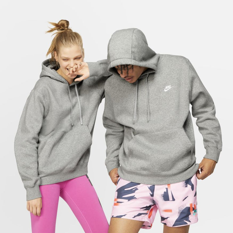 Men's Nike Sportswear Club Fleece Pullover Hoodie "DK Grey Heather"