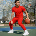 Men's The Closet Inc. Curved Hem T-Shirt - Red