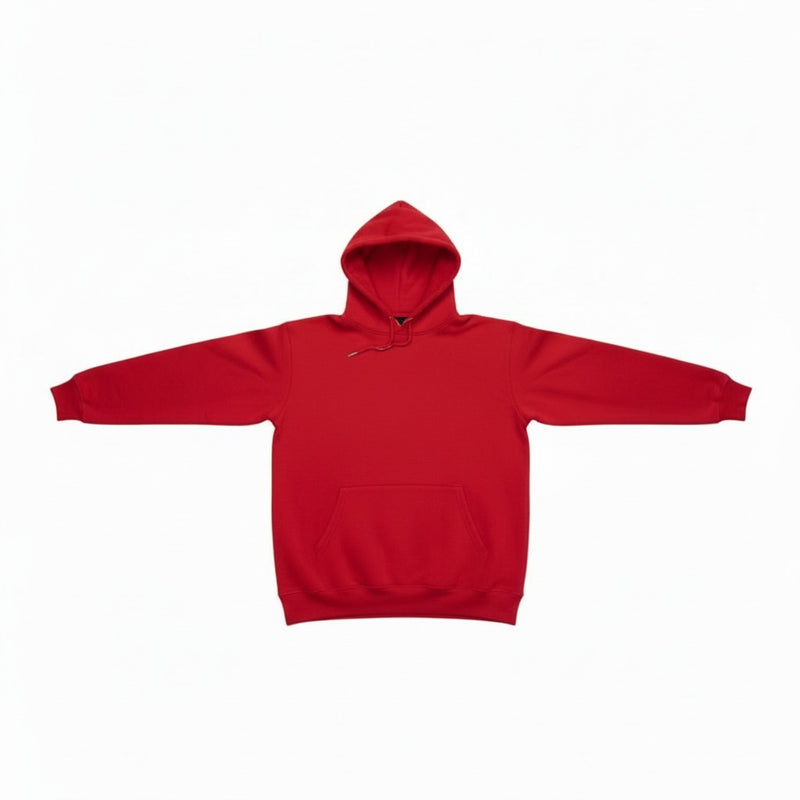 Men's The Closet Inc. Fleece Top Plain Red