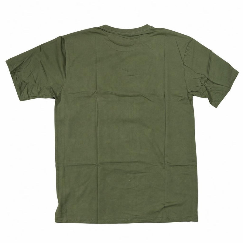 Men's The Closet Inc. Plain T-Shirt (Green-Wht Logo)
