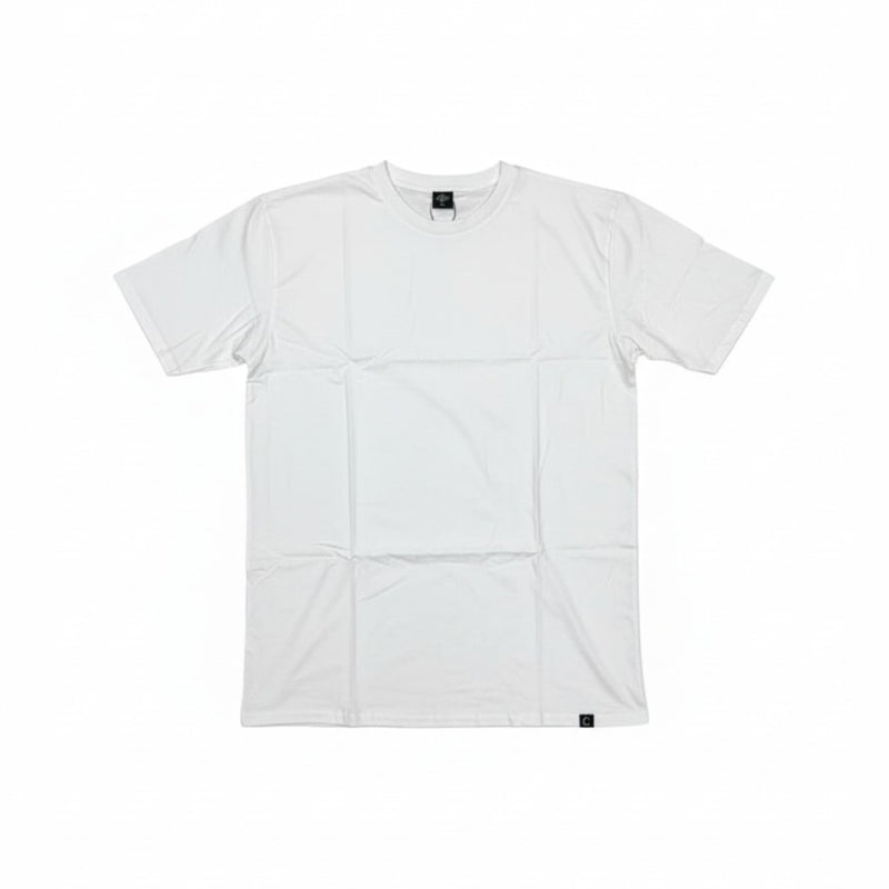 Men's The Closet Inc. Plain White Tee Basic