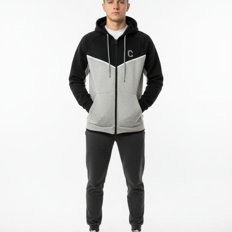 Men's The Closet Inc. Tech Fleece Top (Sport Grey / Black)