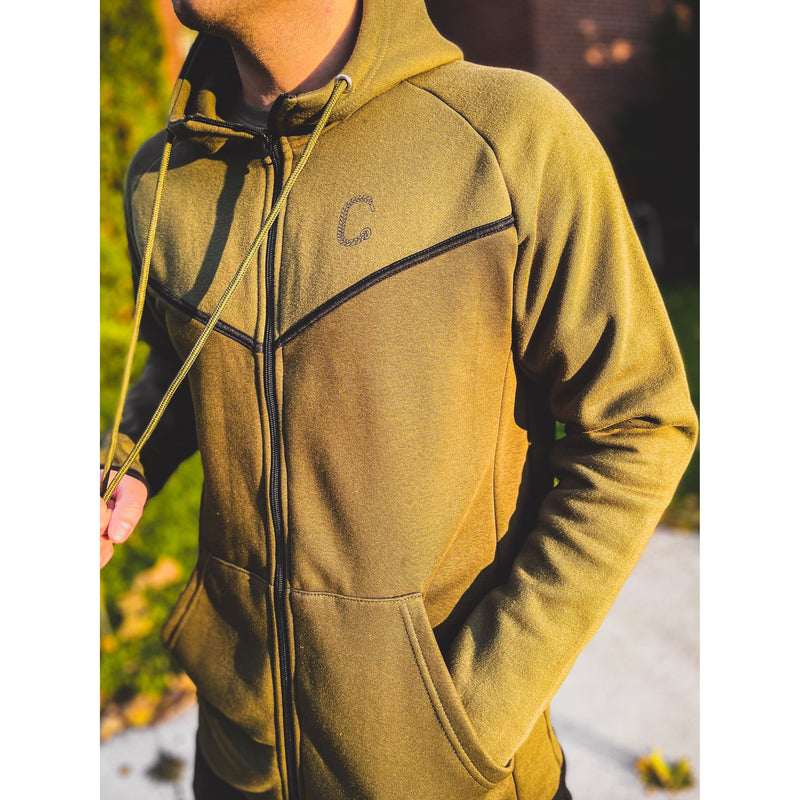 Men's The Closet Inc. Tech Fleece Zip Hoodie - Green