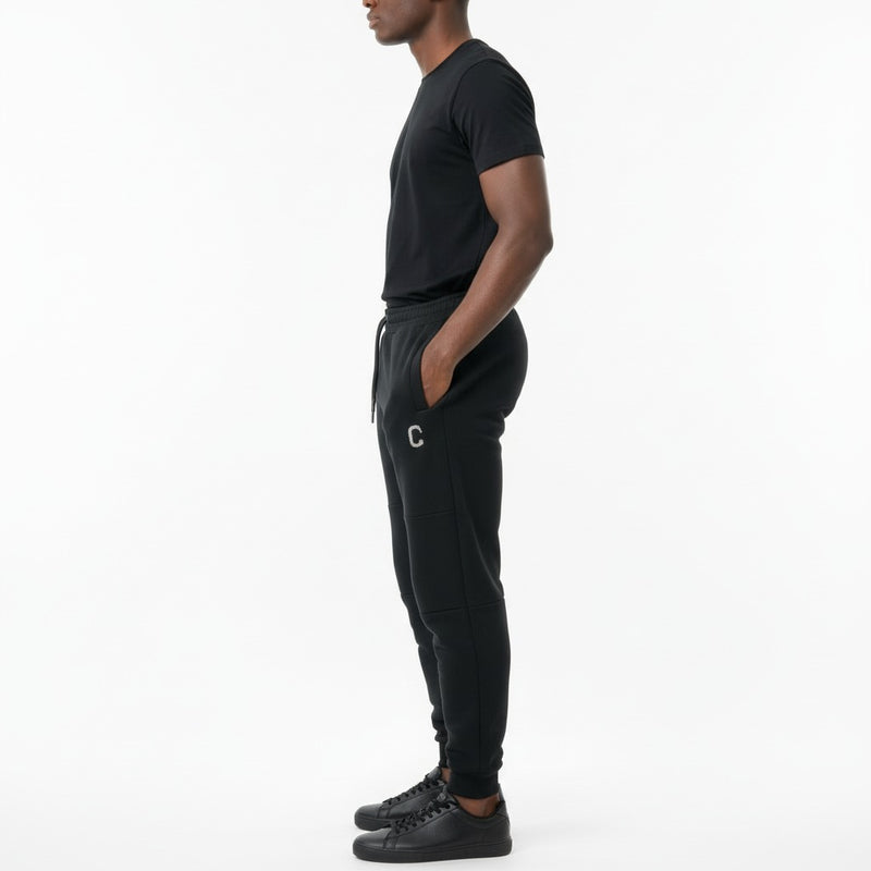 Men's The Closet Inc. Zip Fleece Bottom (Black)