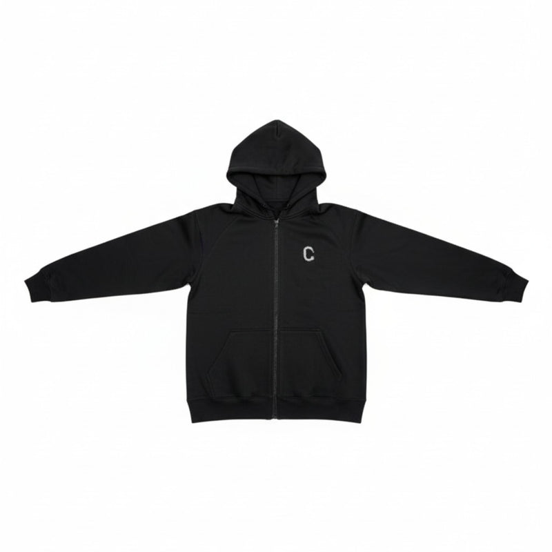Men's The Closet Inc. Zip Fleece Top (Black)