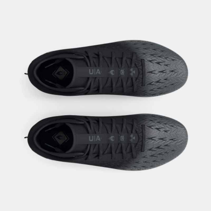 Men's UA Spotlight Clone 4 MC Football Cleats "Metallic Gun Metal"