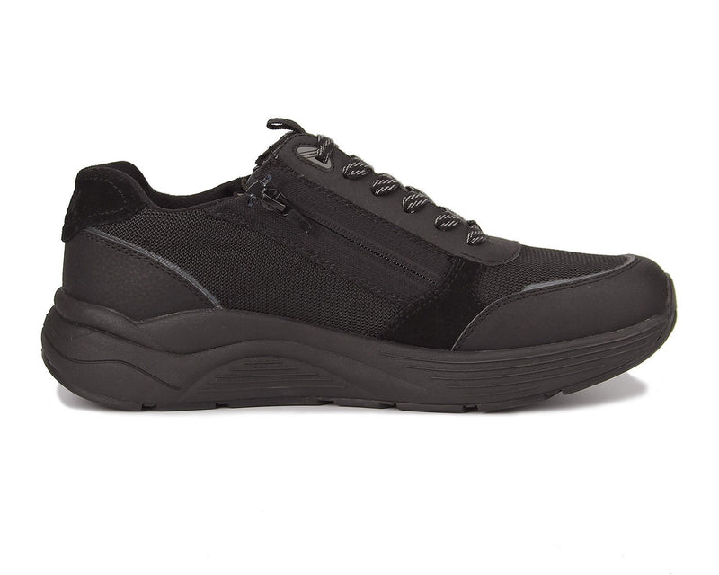 Men's Drew Footwear in Black Suede. Sku: 40115-194E